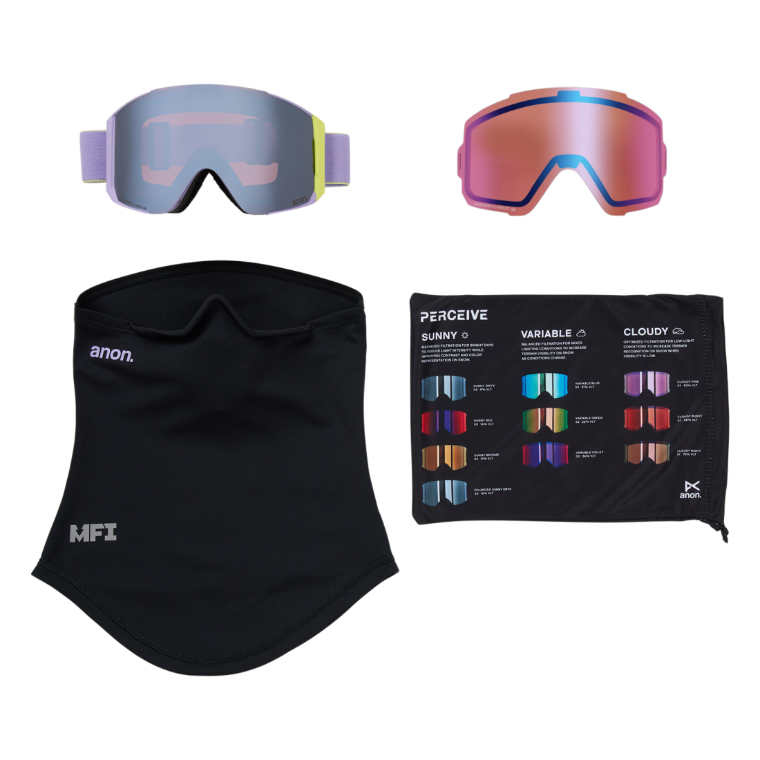 Sync Zárt Szemüveg + Bonus Lencse + MFI® Arc Maszk