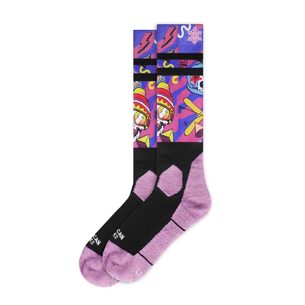 Retro Blizzard - Snow Socks - Powder and Park