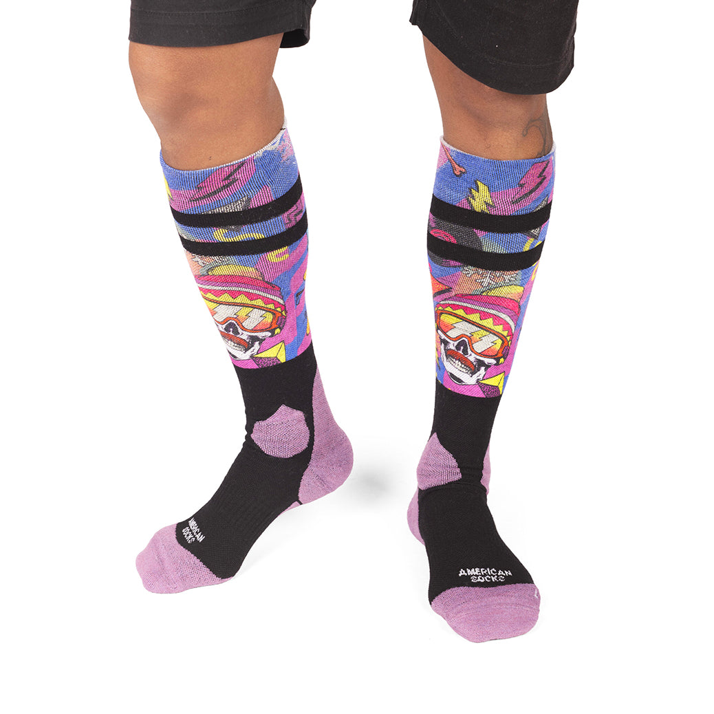 Retro Blizzard - Snow Socks - Powder and Park