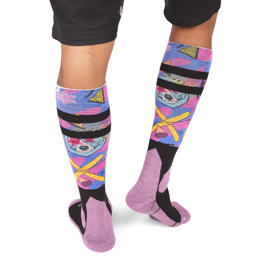 Retro Blizzard - Snow Socks - Powder and Park