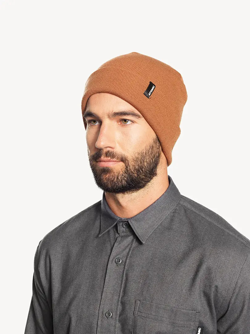 Alps Rolled Cuff Beanie - Powder and Park