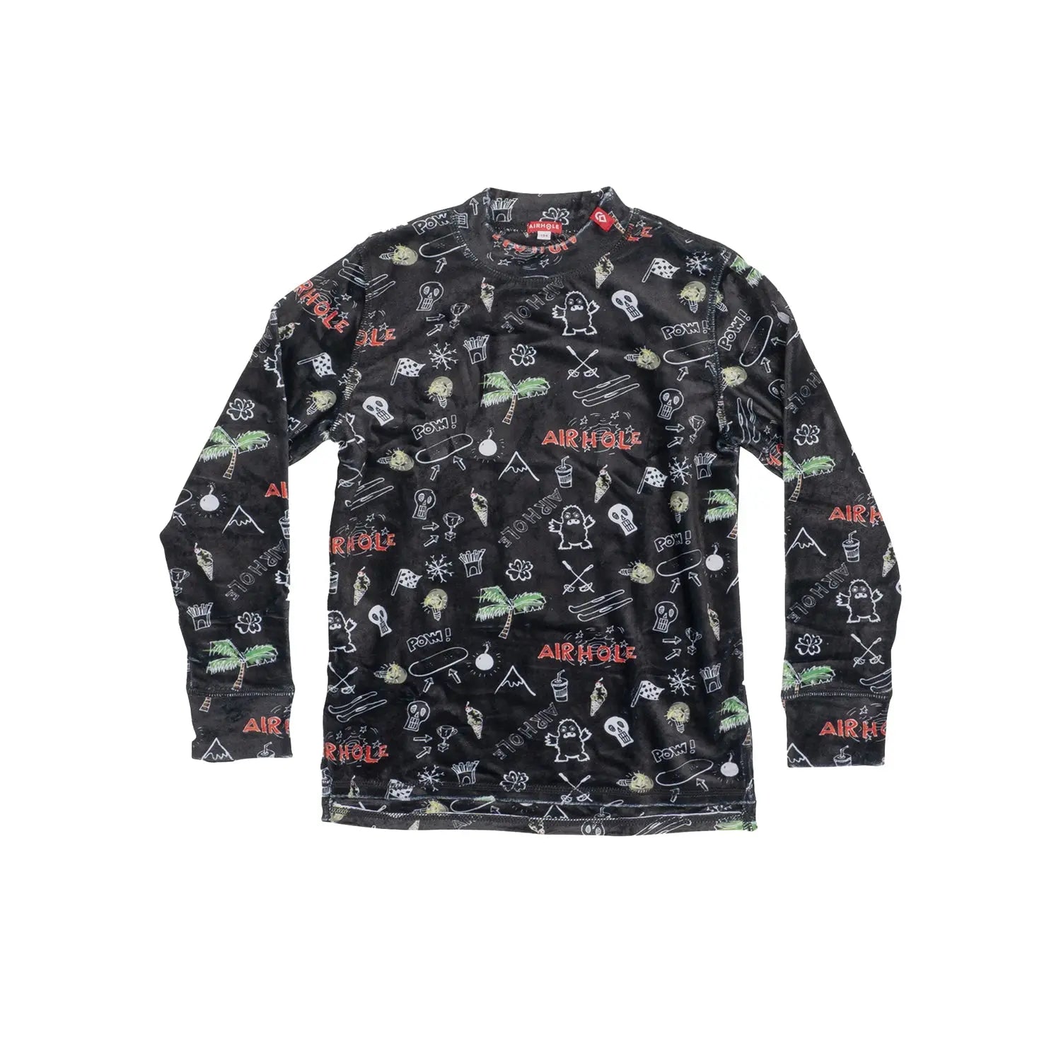 KIDS Thermal Set Milk Fleece - Powder and Park